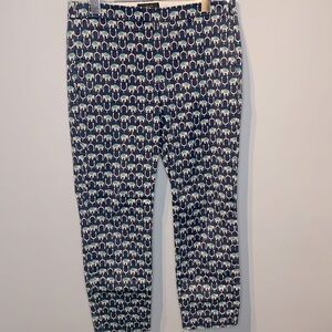 J Crew Elephants Capri Pants